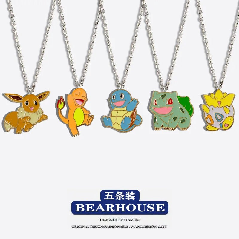 Collar de Anime Pokémon Pikachu para niños