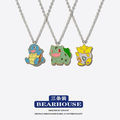 Collar de Anime Pokémon Pikachu para niños