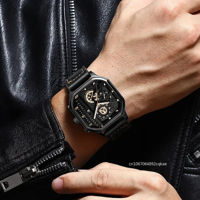 Relojes de cuarzo para hombre reloj de negocios