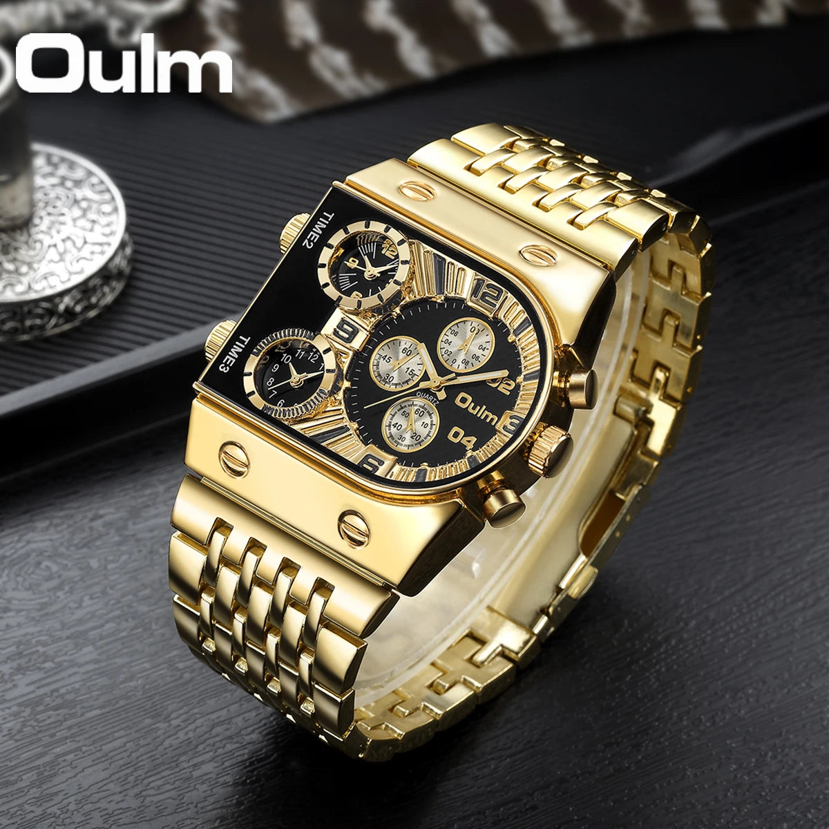 Reloj Oulm Unique Gold