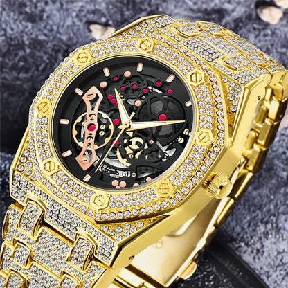 RelojLuxury Brand Gold