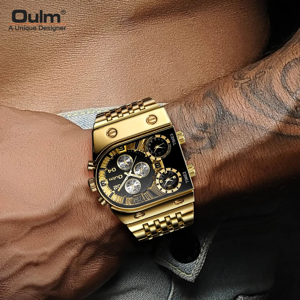 Reloj Oulm Unique Gold