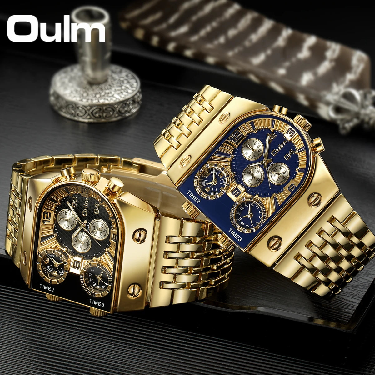 Reloj Oulm Unique Gold