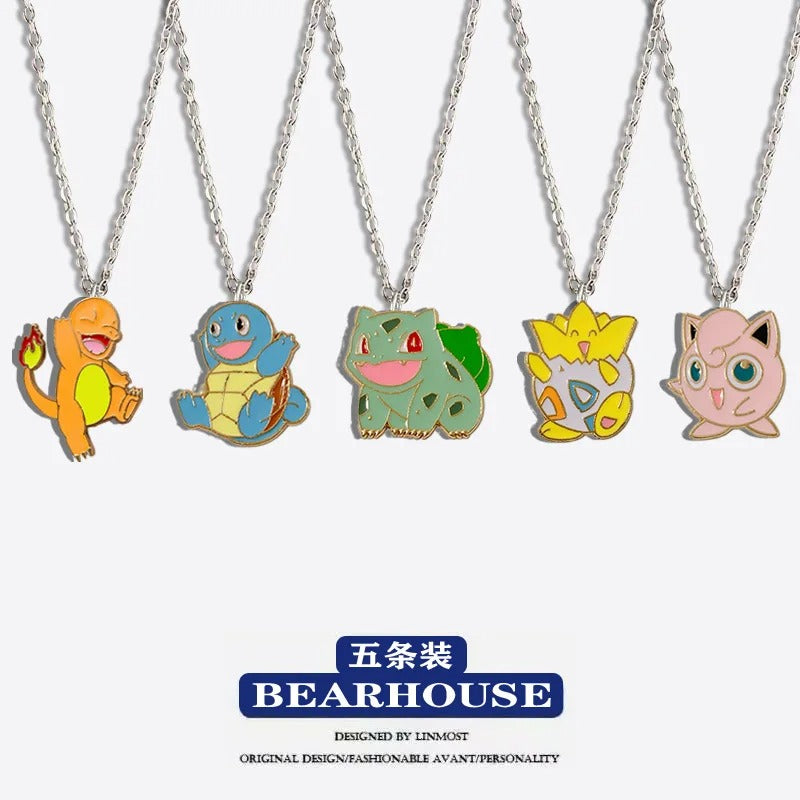 Collar de Anime Pokémon Pikachu para niños