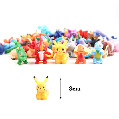 Figuras Pokemon para niños 2-3cm