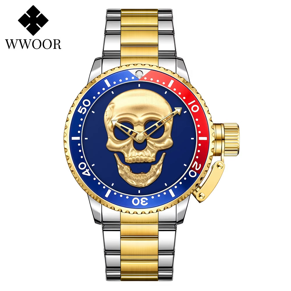 WWOOR Nuevo Reloj de Moda para Hombre