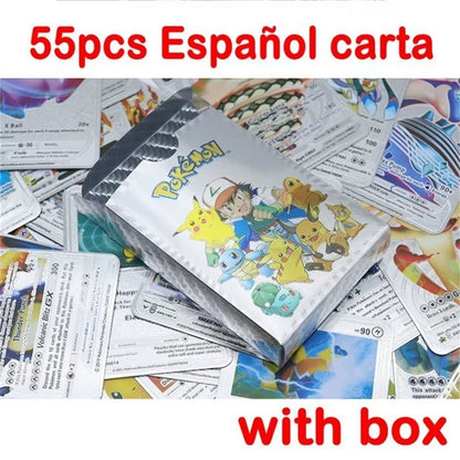 Cartas Pokemon 55piezas Español