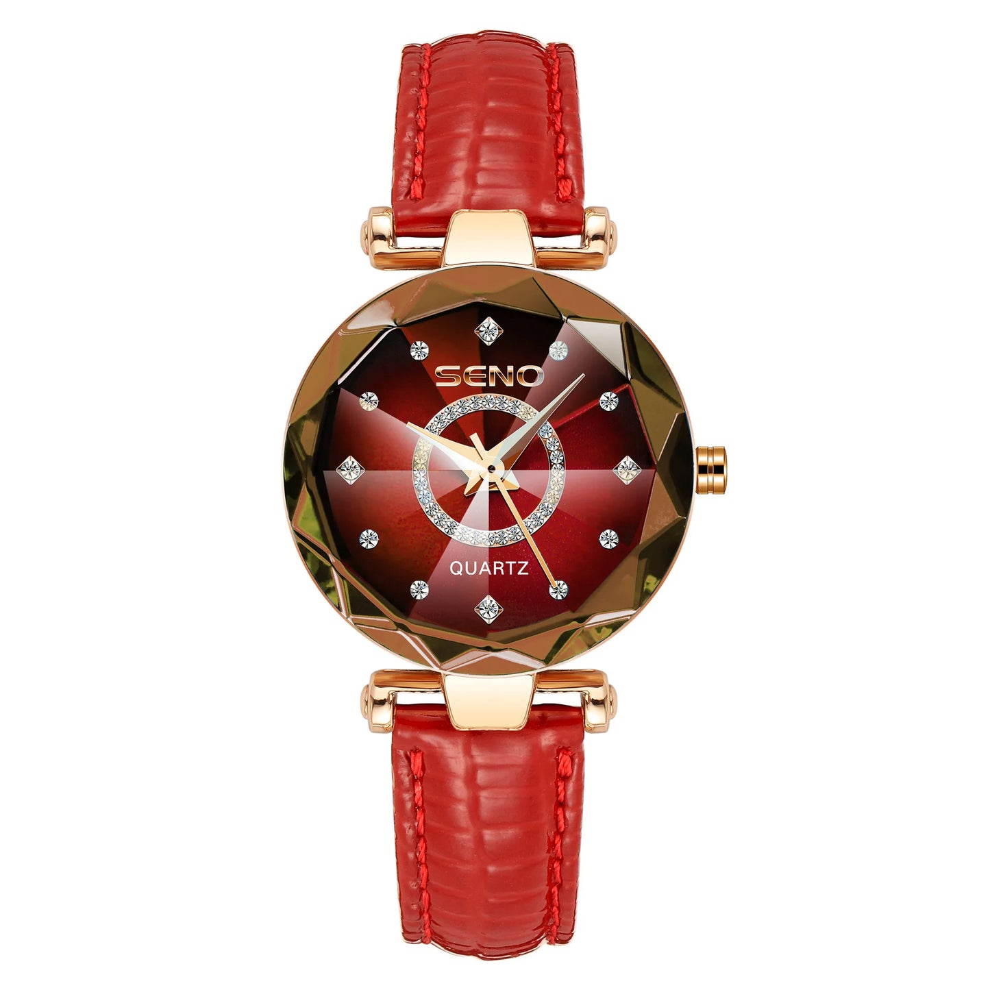 Reloj de pulsera elegante de acero inoxidable